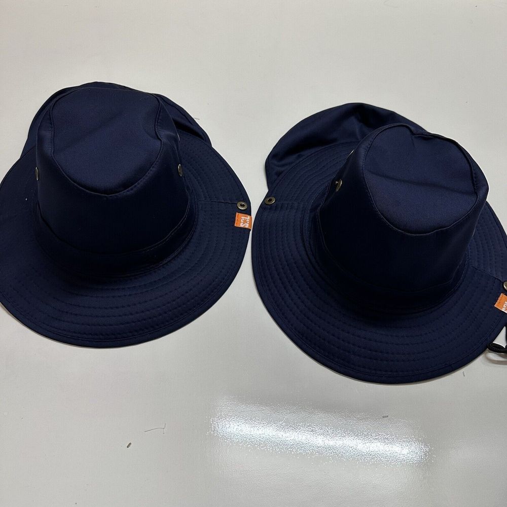 Bucket Hat With Flap One Size Sol Summer Shade Camo  Blue